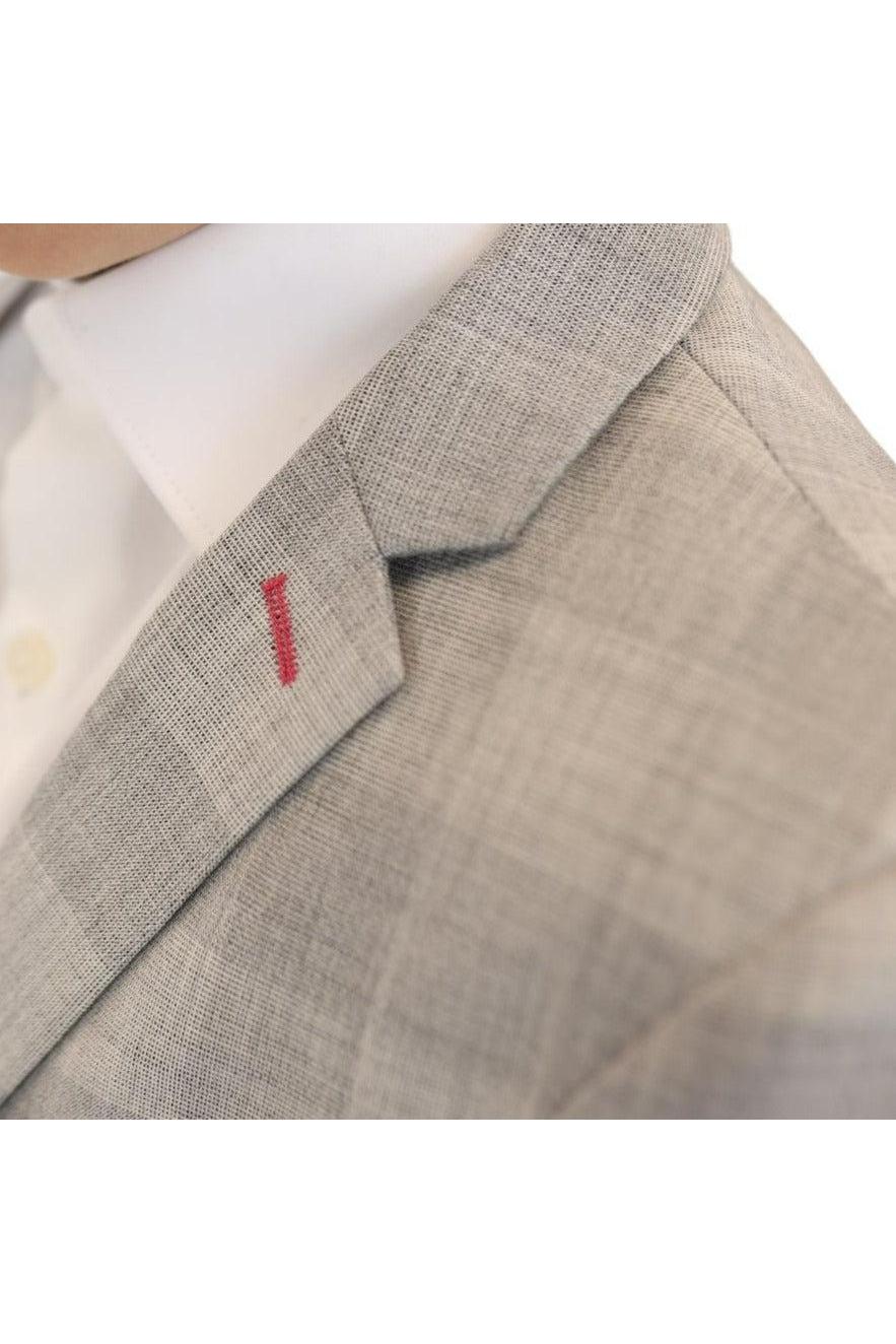 Appaman Boys 2pc Stretch Mod London Check Grey Suit-NorthBoys