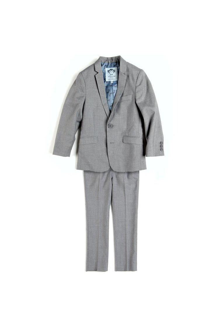Appaman Mod Boys Slim Classic Mist Grey Suit-NorthBoys