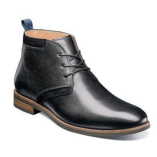 Florsheim Men's Uptown Plain Toe Black or Cognac Chukka Boot 15167 - NorthBoys