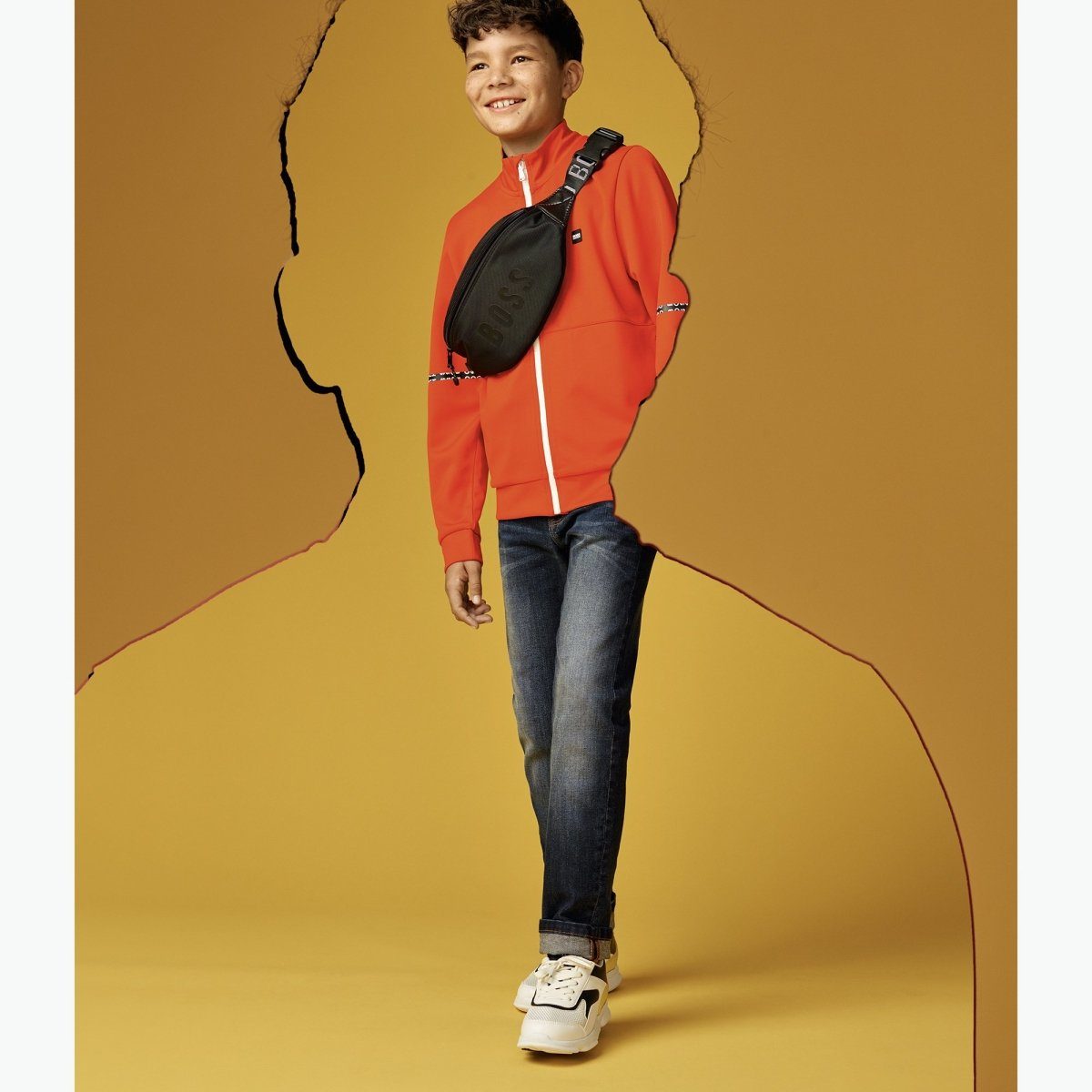 Hugo Boss Boys Black Denim Jeans - NorthBoys