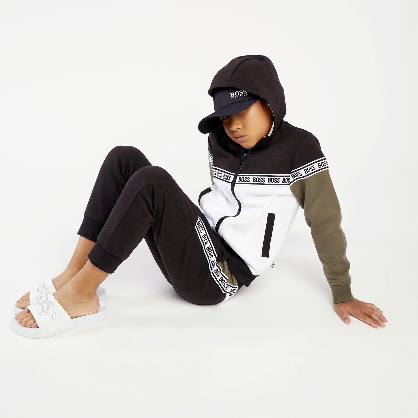 Hugo Boss Boys Sweatpants with Logo