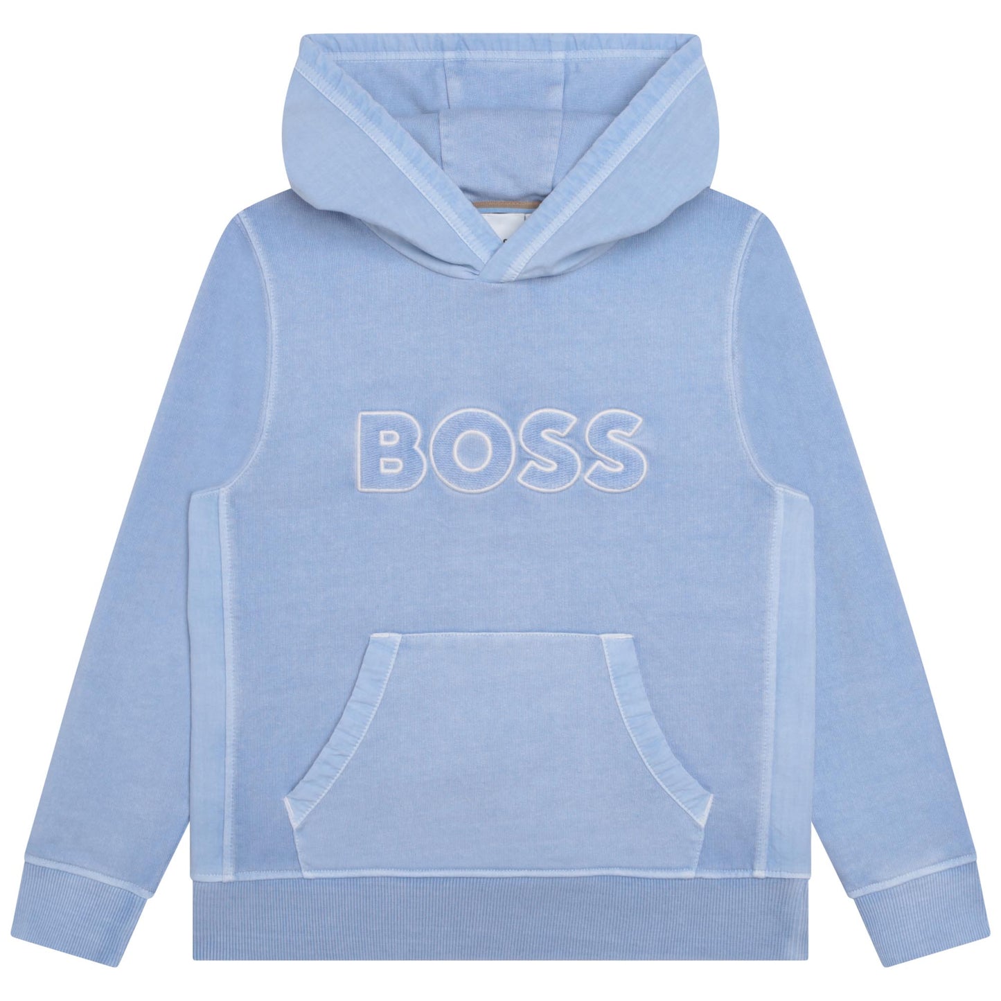 Hugo Boss Boys Fleece Hoodie_Pale Blue J25O47-77A