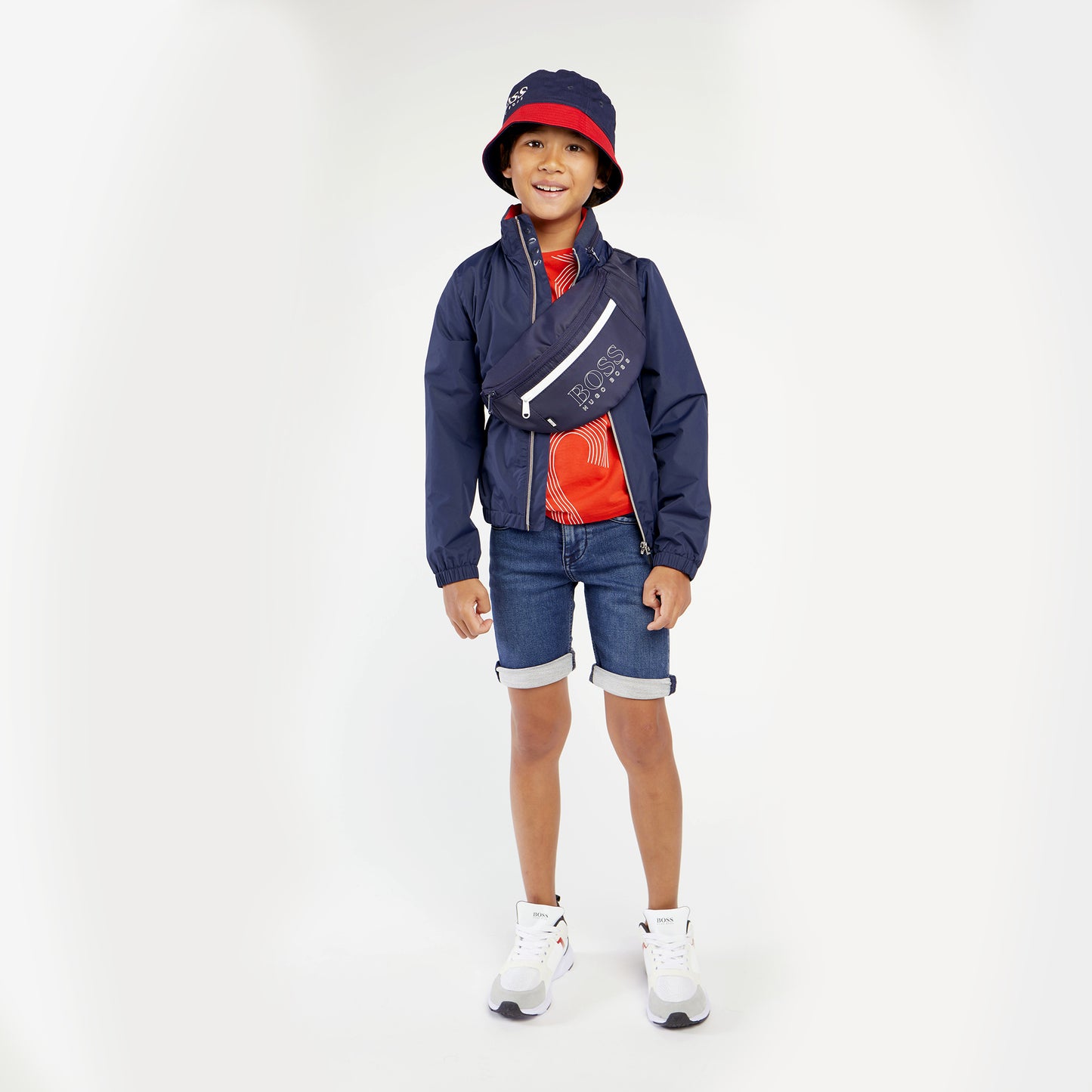 Hugo Boss Boys Windbreaker Jacket J26430