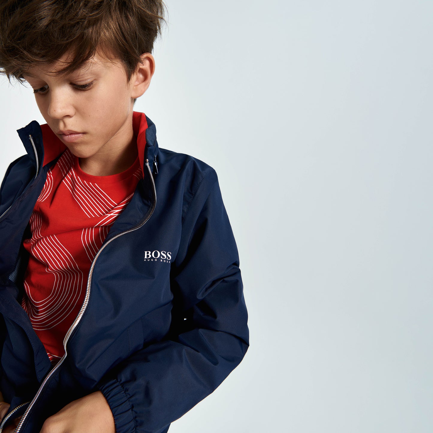Hugo Boss Boys Windbreaker Jacket J26430
