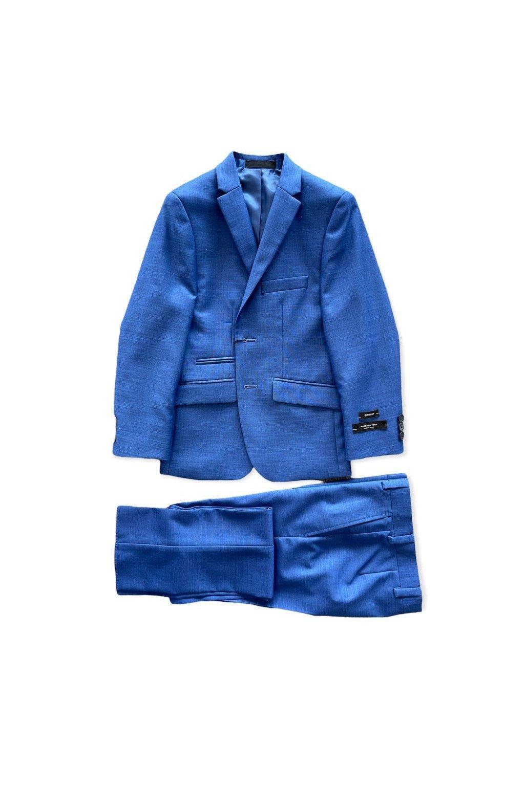 Marc New York Boys Husky Bright Blue Suit-NorthBoys