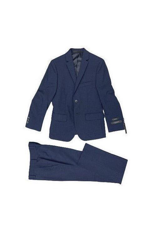 Marc New York Boys Skinny Blue Fancy Suit_ W0715-NorthBoys