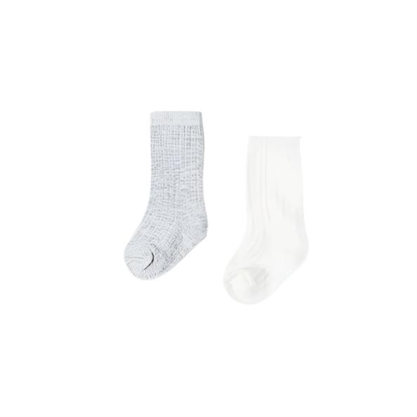 Mayoral Baby 2pc Dressy Socks Set _Grey 9536 - 56 - NorthBoys