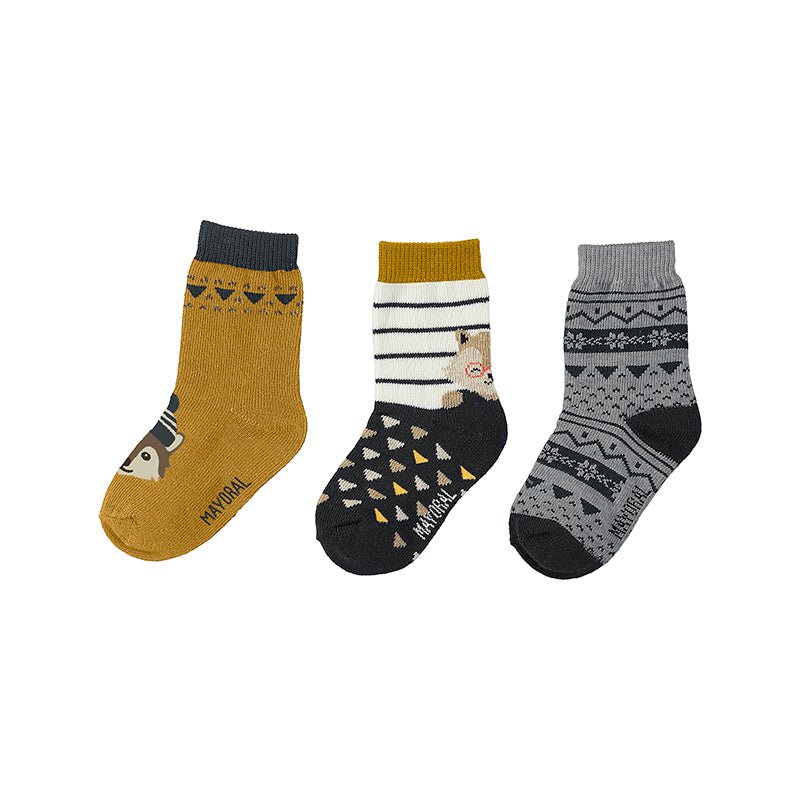 Mayoral Baby 3 Pieces Set Socks " Fox " 10095 - 83 - NorthBoys