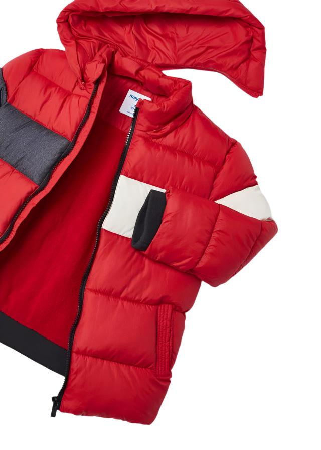 Mayoral Mini Hooded Coat _Red 4463 - 87 - NorthBoys
