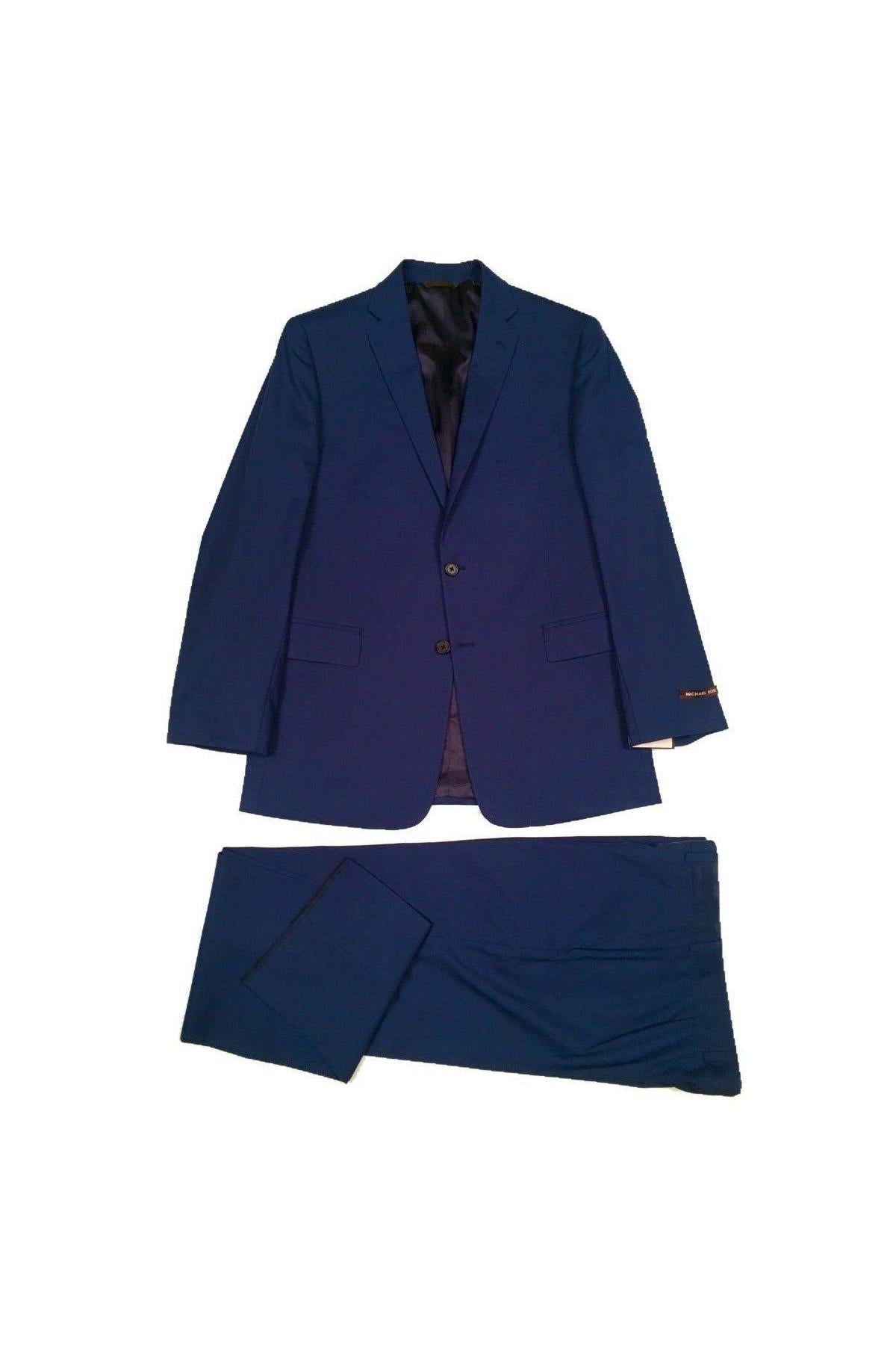 Michael Kors Boys Blue Wool Suit-NorthBoys