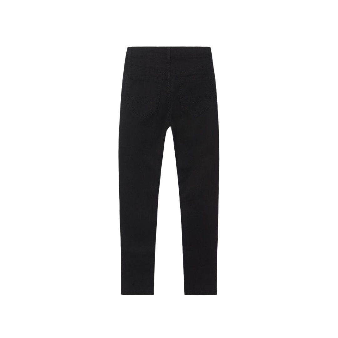 Nukutavake Boys 5 Pocket Slim Fit Basic Pant _Black 582 - 12 - NorthBoys