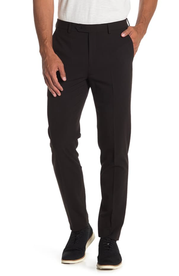 Mens tapered 2025 dress pants