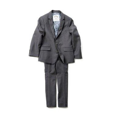 Appaman Mod Boys Slim Classic Vintage Black Suit Suits (Boys) Appaman