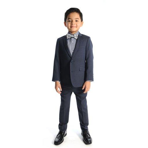 Appaman Mod Boys Slim Peacoat Birdseye Suit Q8SU5 Suits (Boys) Appaman