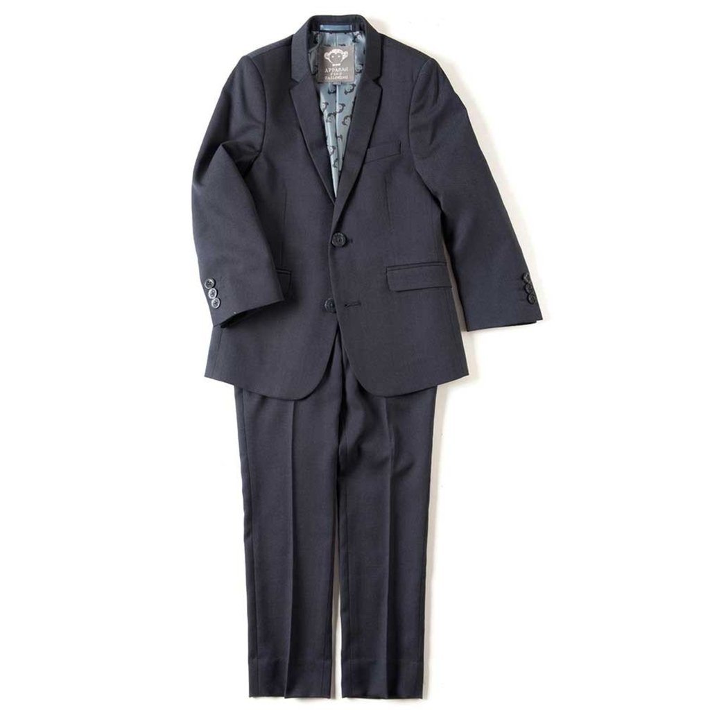 Appaman Mod Boys Slim Peacoat Birdseye Suit Q8SU5 Suits (Boys) Appaman