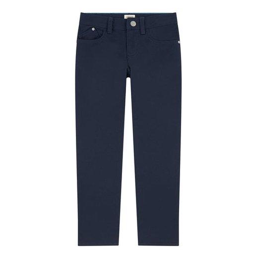 Armani Junior 5 Pocket Pant 181 3Z4J15 Cotton Pants Armani Navy 8S