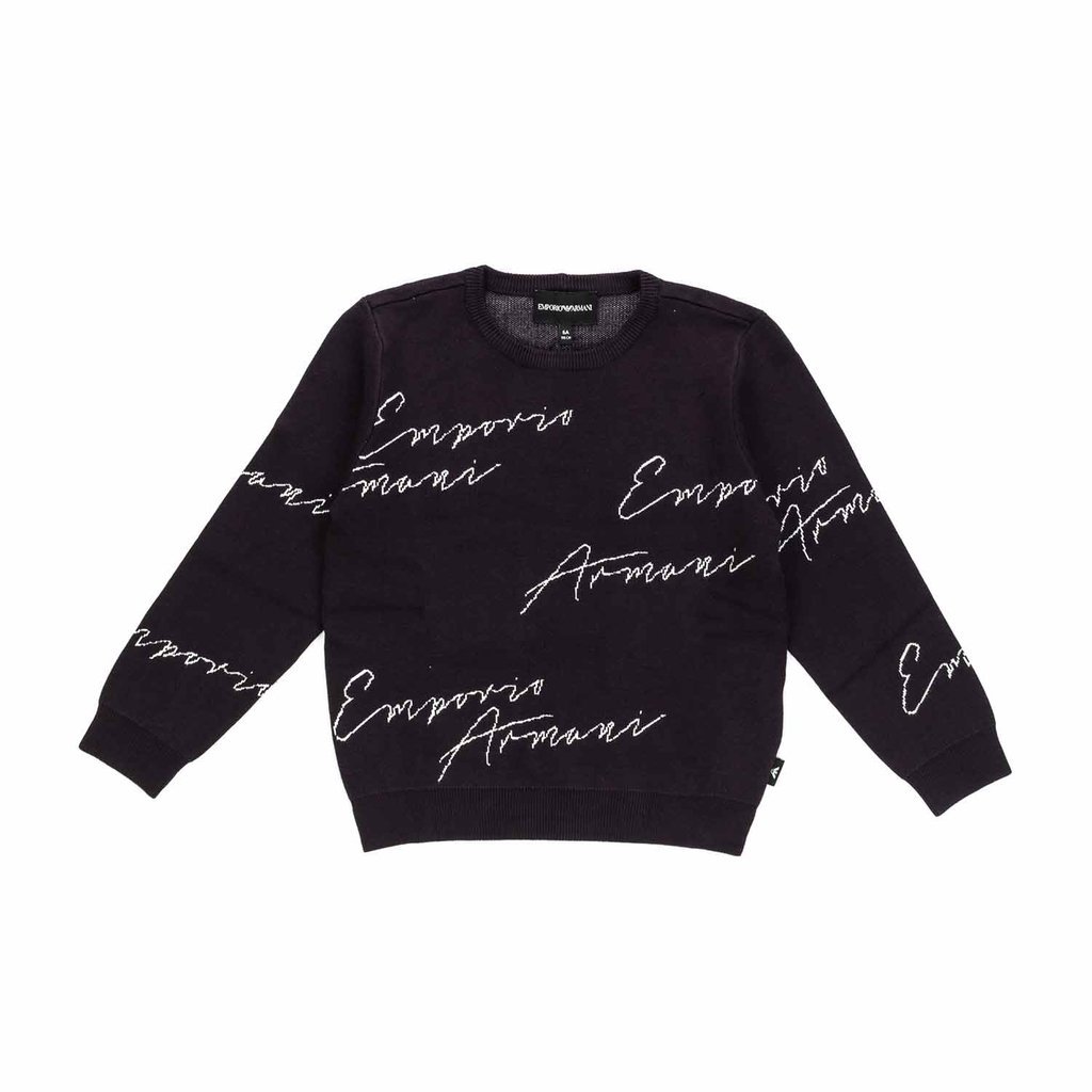 Emporio Armani Boys Knitted Pullover 182 Unclassified Emporio Armani
