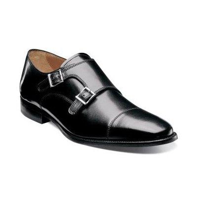 Florsheim Men's Shoe Sabato Monk 12122 Footwear - Mens Florsheim Black 10D