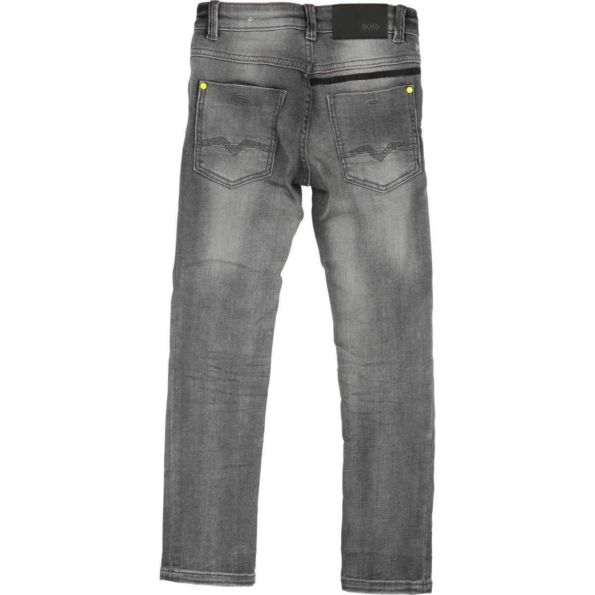Hugo Boss Boys Grey Denim Jeans J24580 Denim Hugo Boss