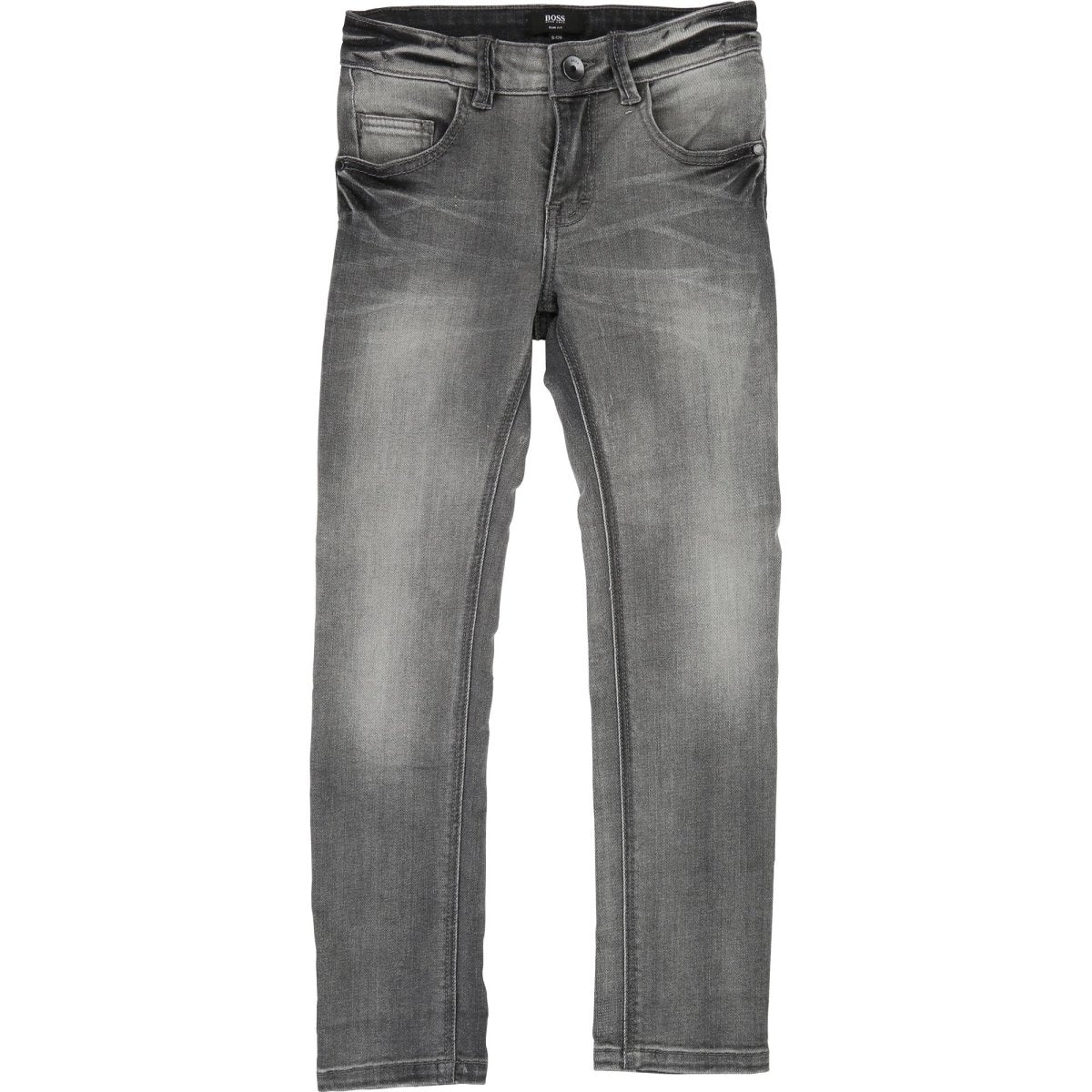 Hugo Boss Boys Grey Denim Jeans J24580 Denim Hugo Boss