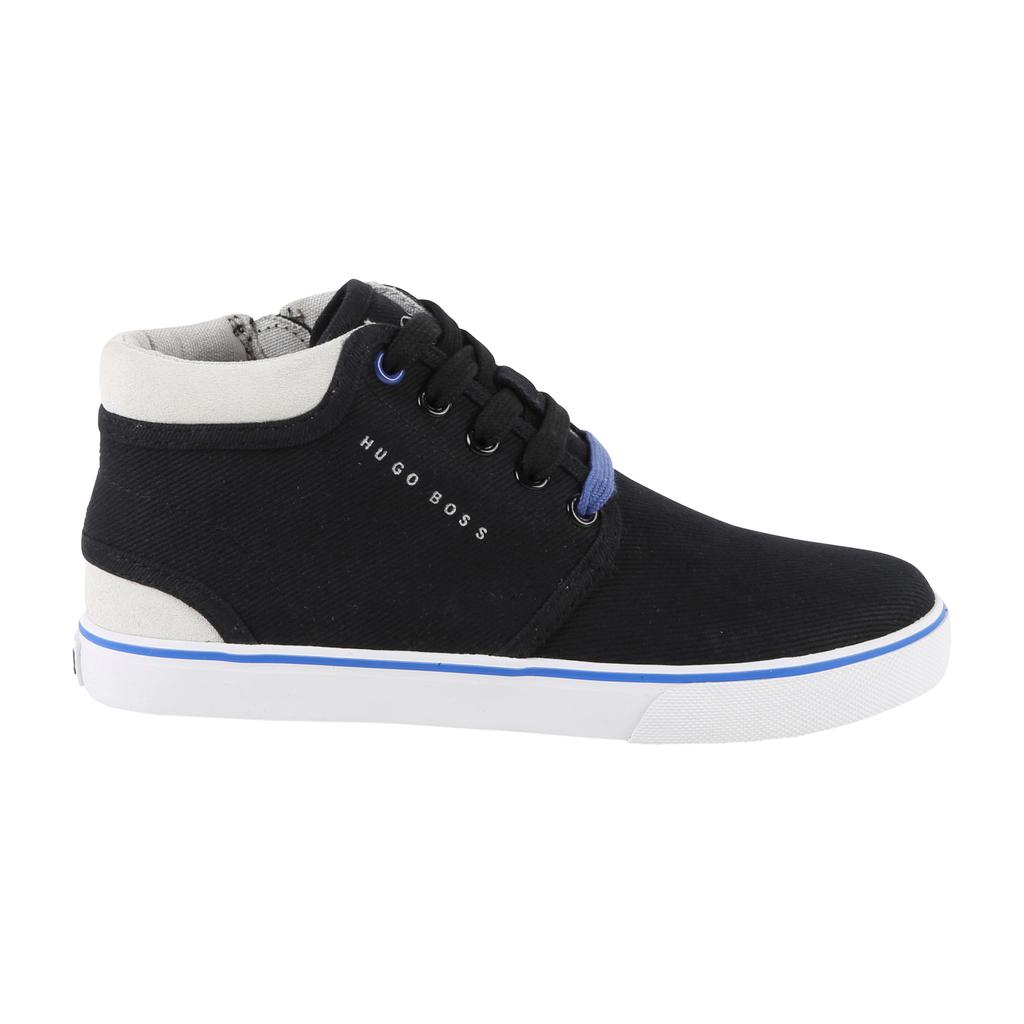 Hugo Boss Boys High Top Shoe 181 J29151 Footwear - Youth - Designer Hugo Boss