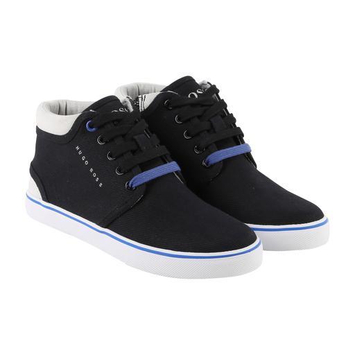 Hugo Boss Boys High Top Shoe 181 J29151 Footwear - Youth - Designer Hugo Boss