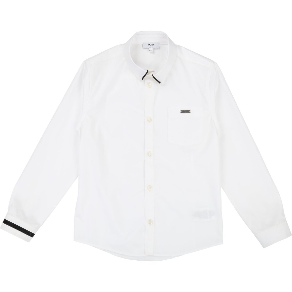 Hugo Boss Boys Long Sleeved Denim Shirt J25D31 Dress Shirts Hugo Boss