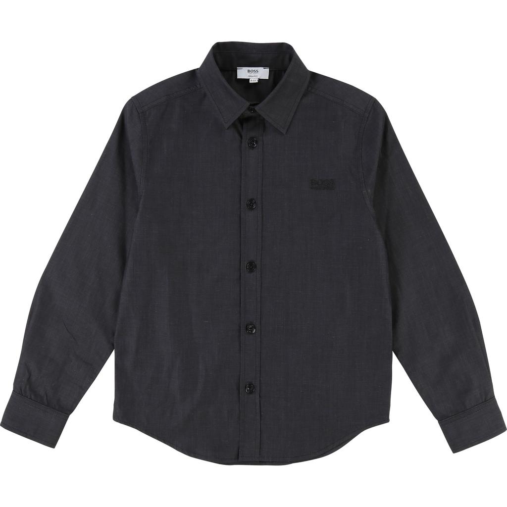Hugo Boss Boys Long Sleeved Shirt 182 J25C58 Dress Shirts Hugo Boss