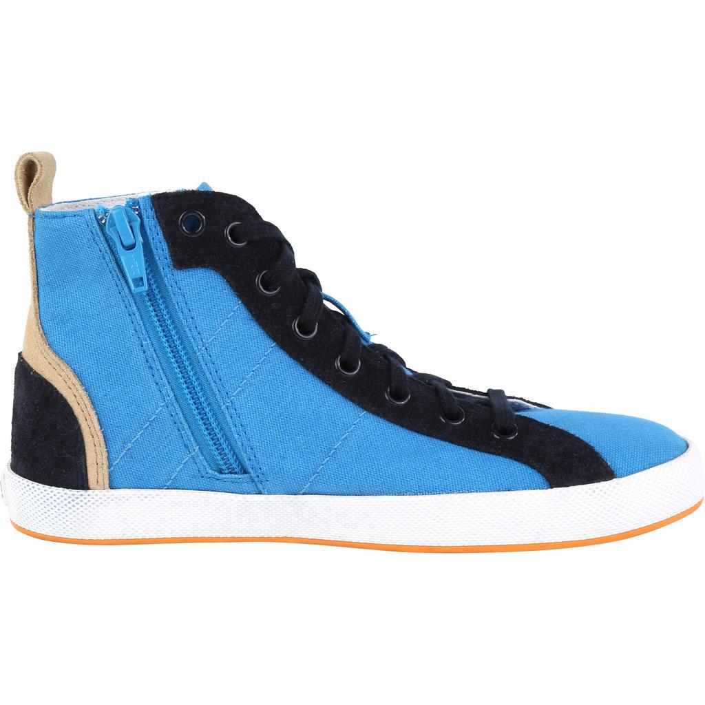 Hugo Boss Kids High Top Shoe 161 J29112 Footwear - Youth - Designer Hugo Boss 75K Turquoise 32
