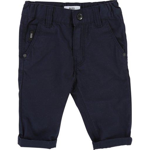 Hugo Boss Toddler Pants 181 J04302 Cotton Pants Hugo Boss Navy 18 months