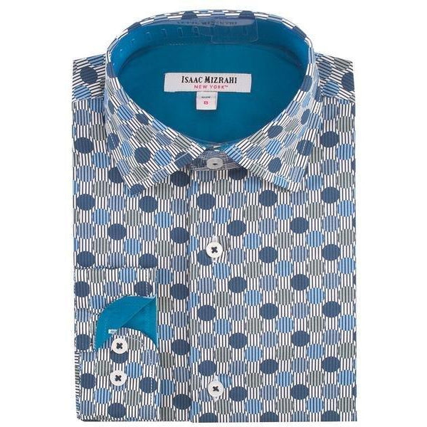 Isaac Mizrahi Boys Shirt SH9572 Dress Shirts Isaac Mizrahi