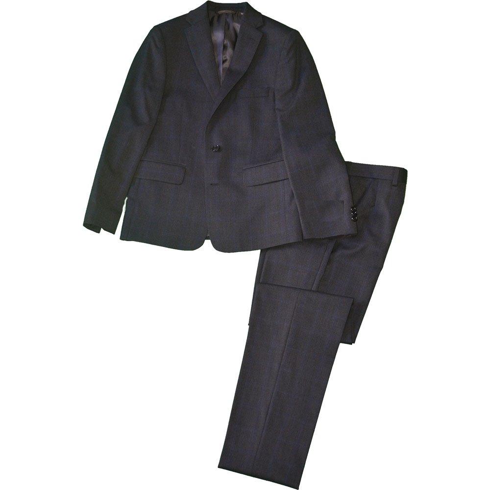 Michael Kors Boys Charcoal Wool Suit 162 V0174 Suits (Boys) Michael Kors Charcoal 12R
