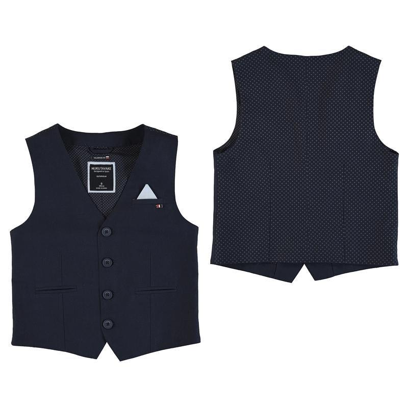 Nukutavake Boys Linen Vest Vests Mayoral