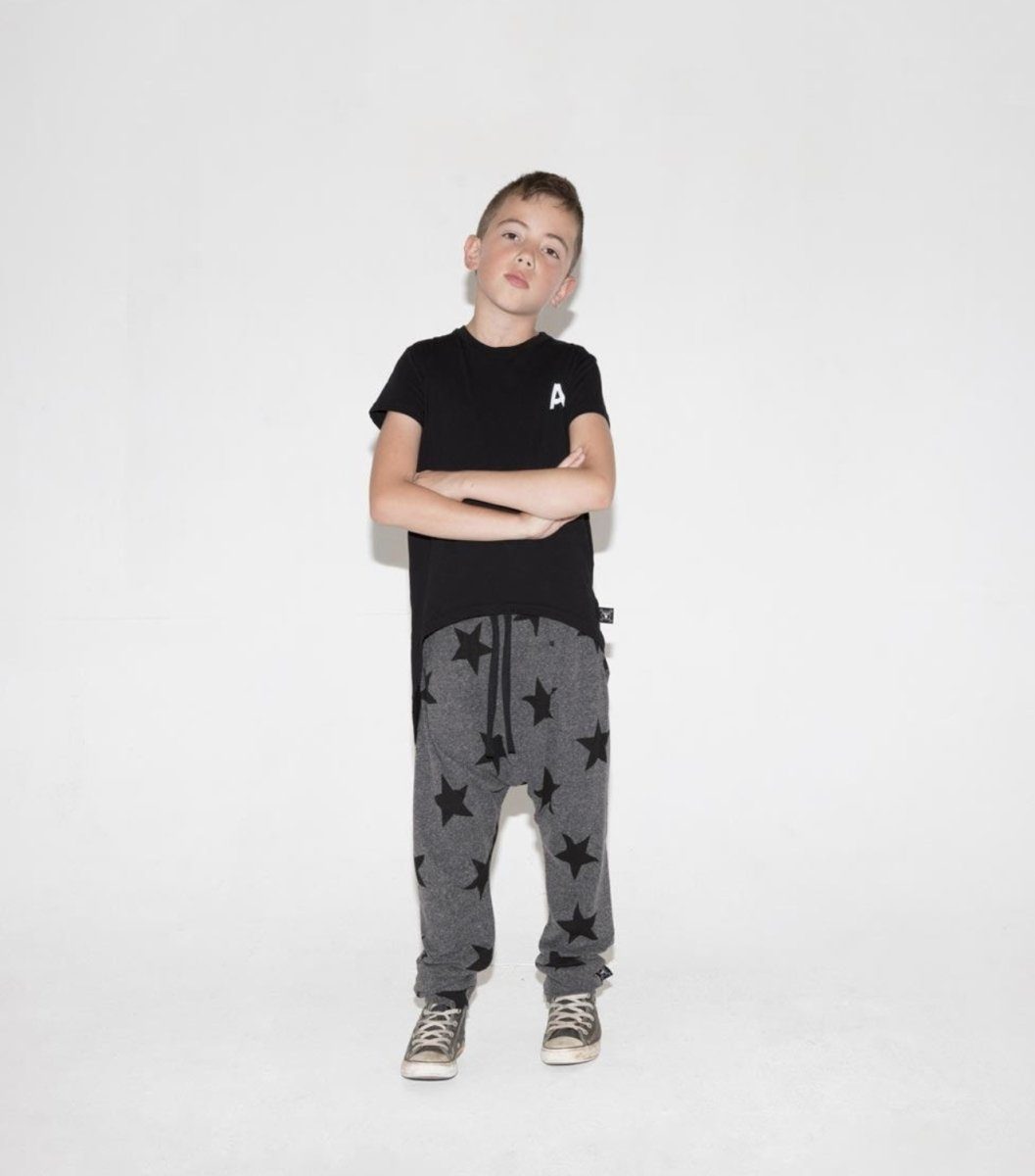Nununu Star Baggy Pants Sweatshirts and Sweatpants Nununu