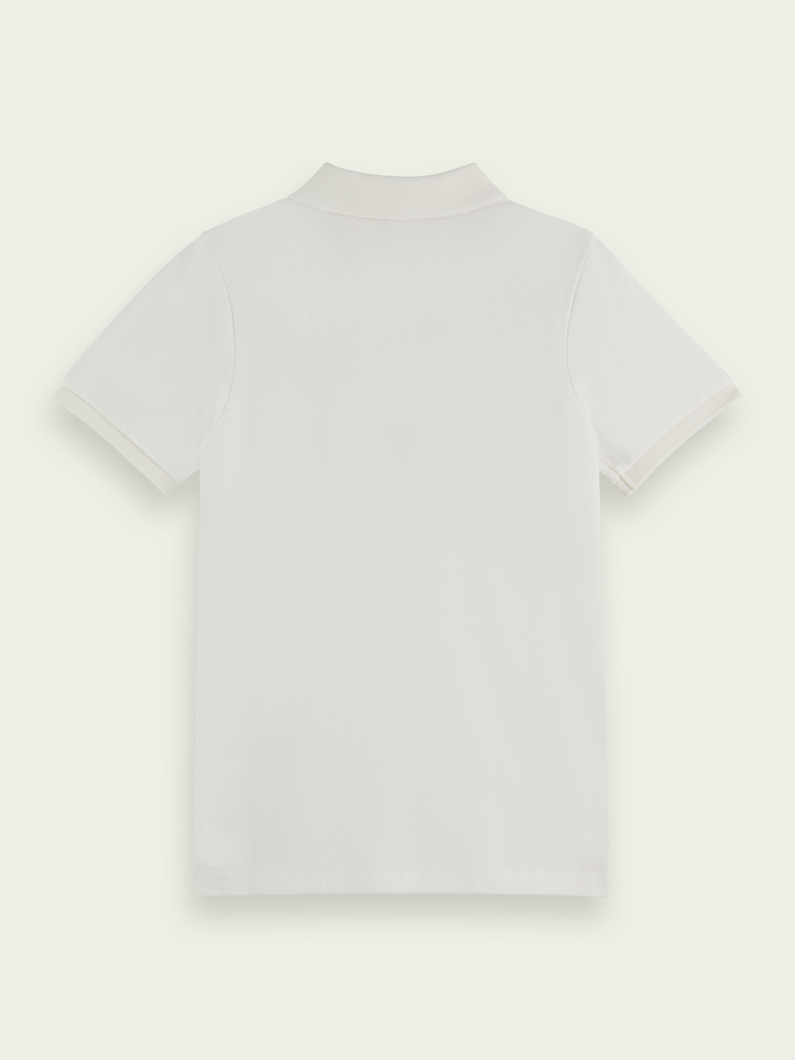 Scotch & Soda Boys Classic S/S Polo _White 167713-0001