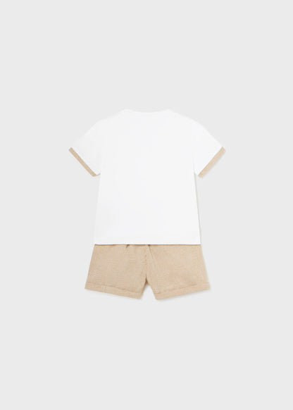 Mayoral Baby Polo Short Set_ 1245-58