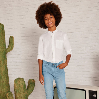 Nukutavake Boys Basic Slim Fit Jeans