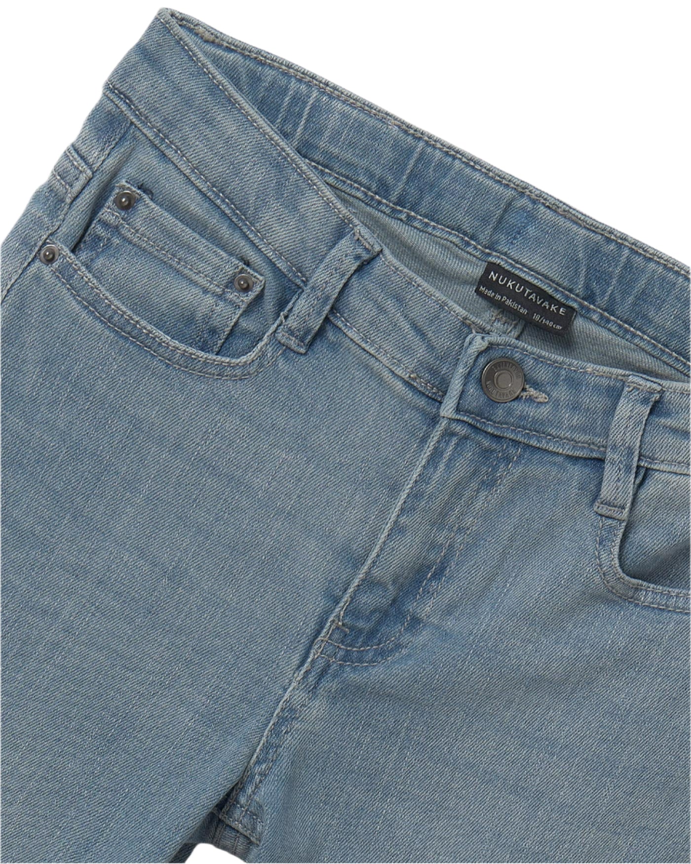 Nukutavake Boys Basic Regular Fit Denim Pants