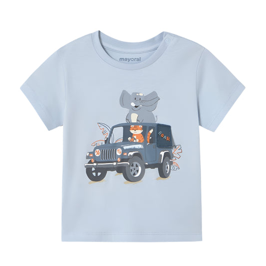 Mayoral Baby Boys Vehicle T-Shirt