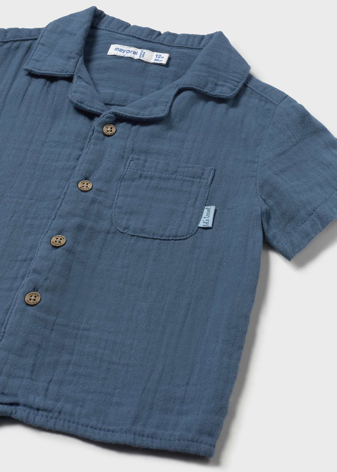 Mayoral Baby Boys Short Sleeve Shirt
