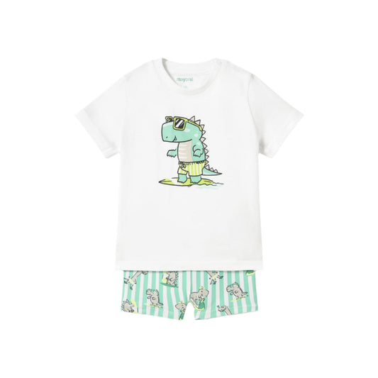 Mayoral Baby Boys Swimsuit T-Shirt Set_ 1648