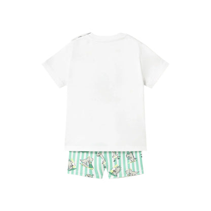Mayoral Baby Boys Swimsuit T-Shirt Set_ 1648
