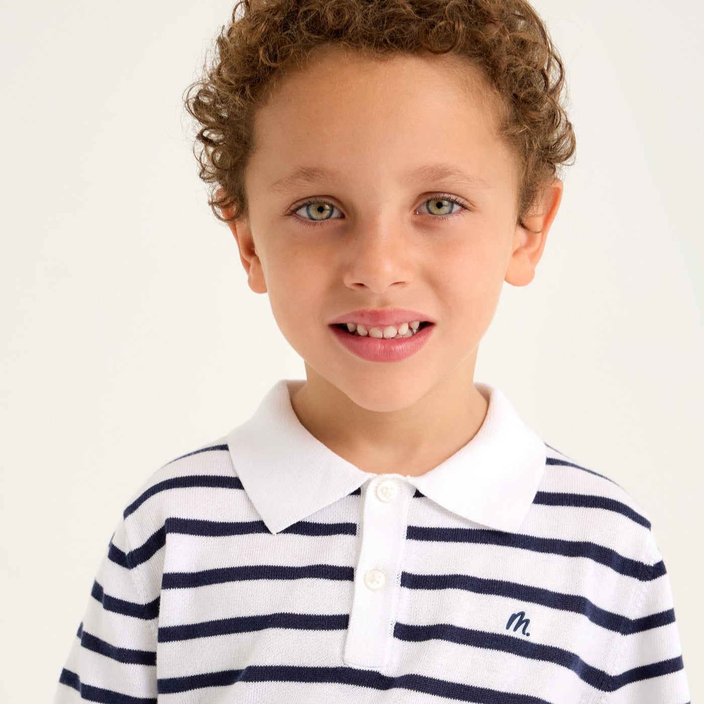 Mayoral Boys Striped Polo