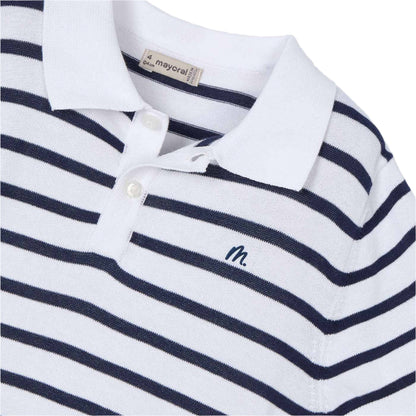 Mayoral Boys Striped Polo
