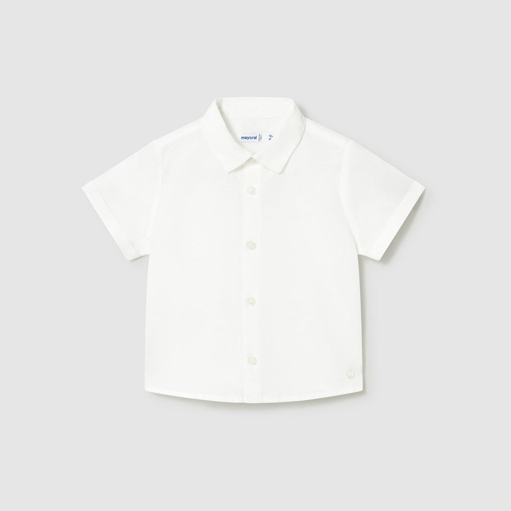Mayoral Baby Boys Linen Shirt_ 1112