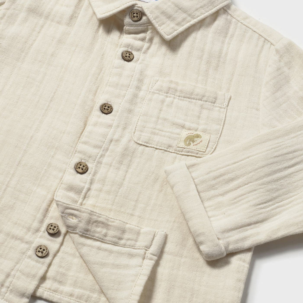 Mayoral Baby Boys Long Sleeve Button-down Shirt_ 1119