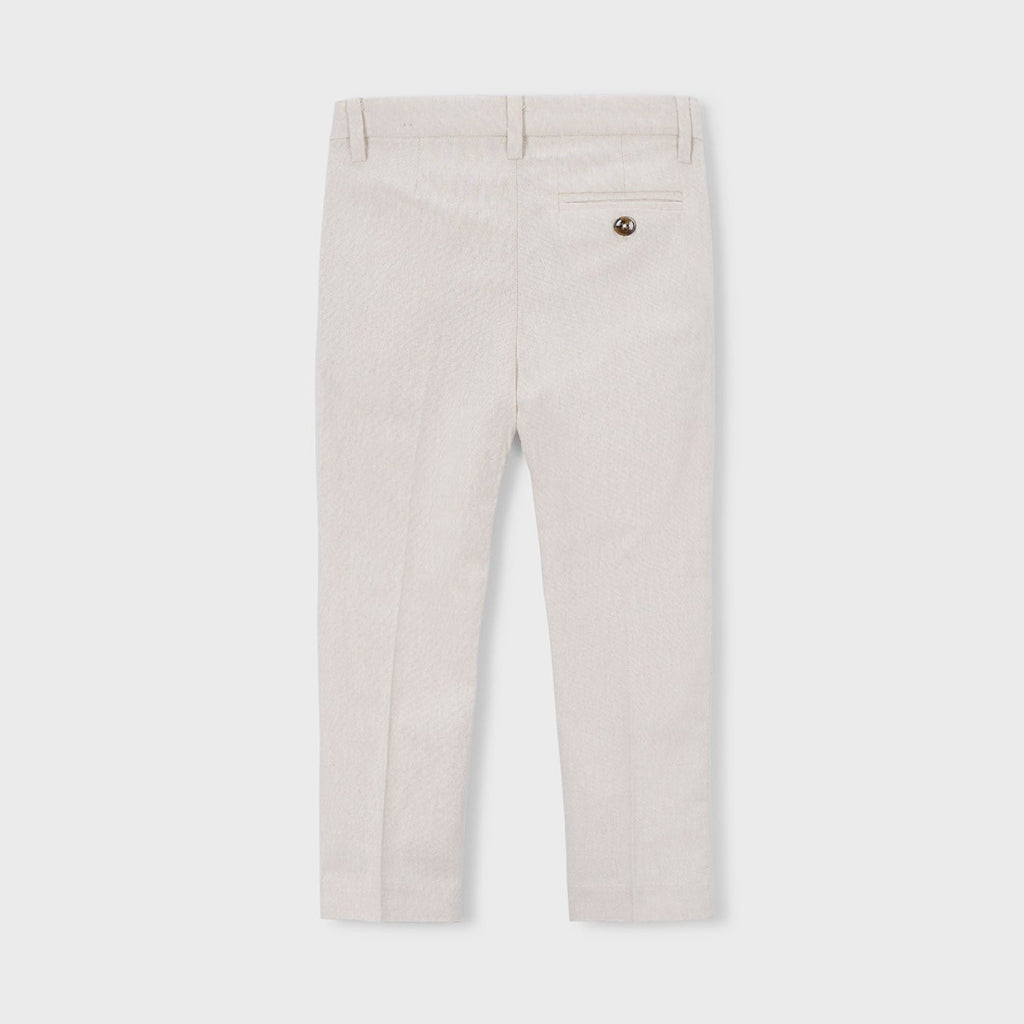 Mayoral Mini Boys Linen Pants_ 3574