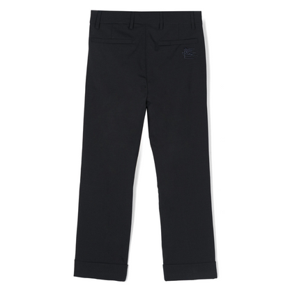 Etro Boys Navy Double Breasted Suit