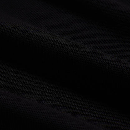 Psycho Bunny Kids Sacramento Pique Black Polo