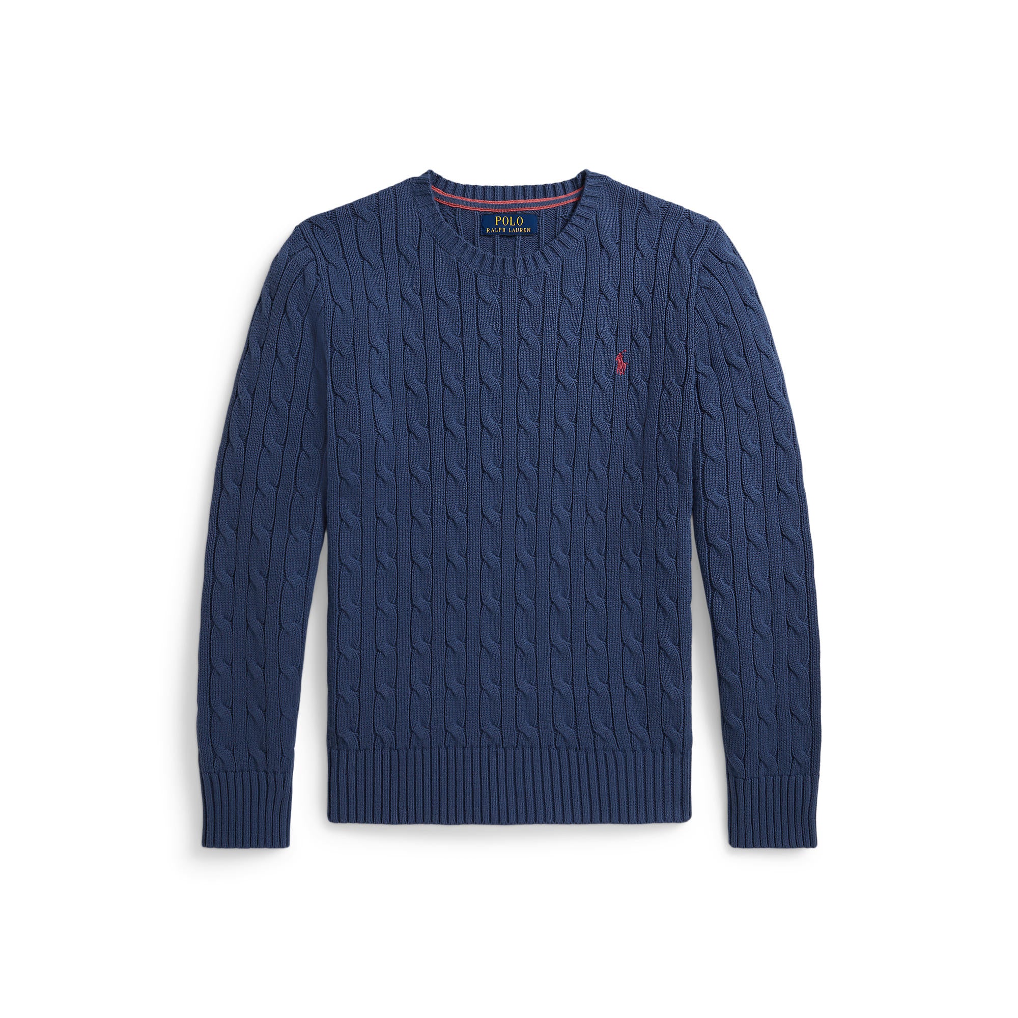 Polo Ralph Lauren Boys Combed Cotton Cable Knit Sweater